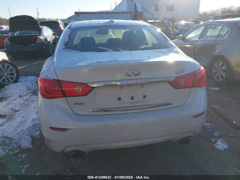 2017 Infiniti Q50 3.0T Signature Edition VIN: JN1EV7AR1HM838526 Lot: 41249632