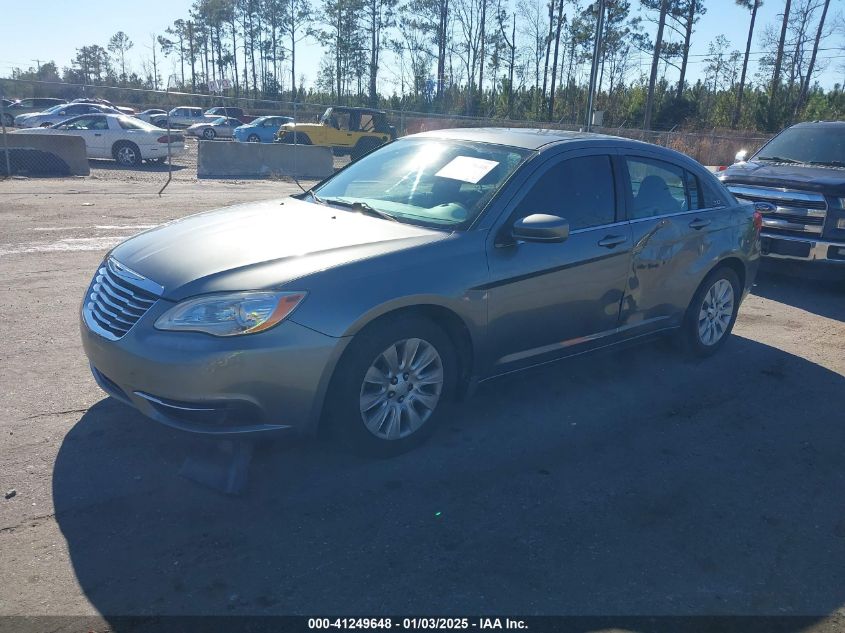 VIN 1C3CCBAB9DN641807 2013 Chrysler 200, LX no.2