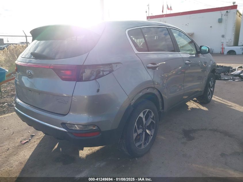 VIN KNDPMCAC9N7981649 2022 KIA Sportage, LX no.4