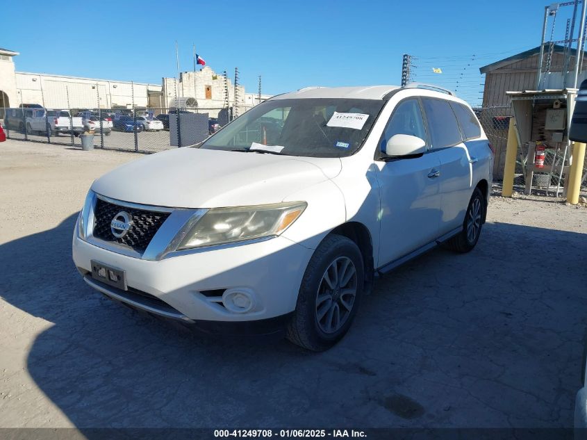 VIN 5N1AR2MNXDC684843 2013 Nissan Pathfinder, SV no.2