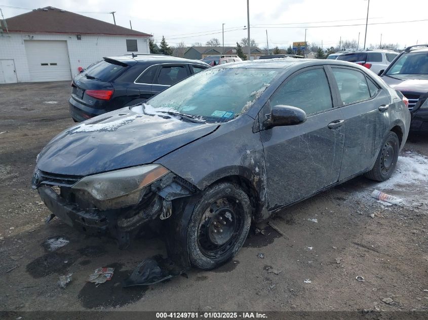 2015 TOYOTA COROLLA LE - 2T1BURHE3FC408427