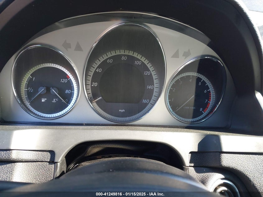 2011 MERCEDES-BENZ C VIN: WDDGF8BBXBR168601