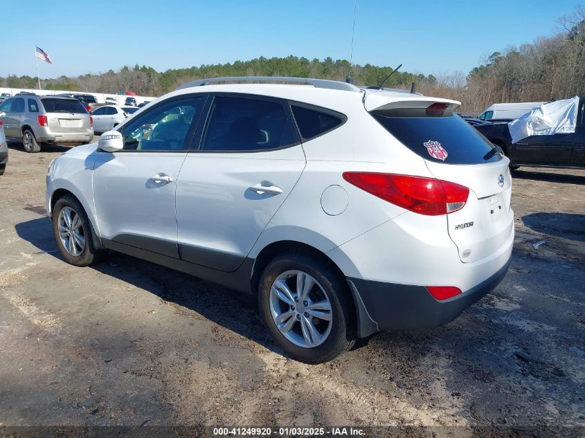 VIN KM8JU3ACXDU768775 2013 Hyundai Tucson, Gls no.3