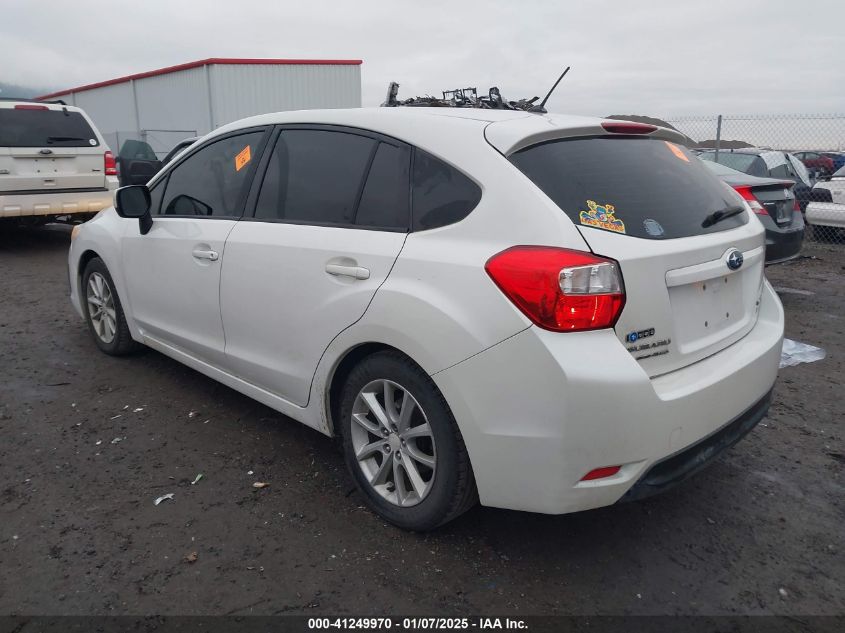 VIN JF1GPAC67E8279266 2014 Subaru Impreza, 2.0I Pre... no.3