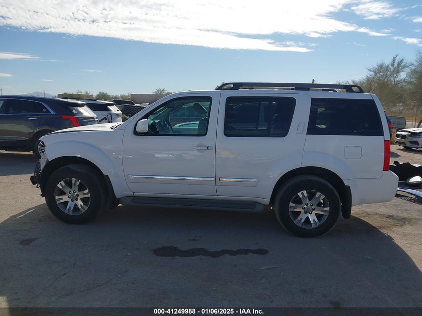2011 NISSAN PATHFINDER VIN: 5N1AR1NB8BC621588