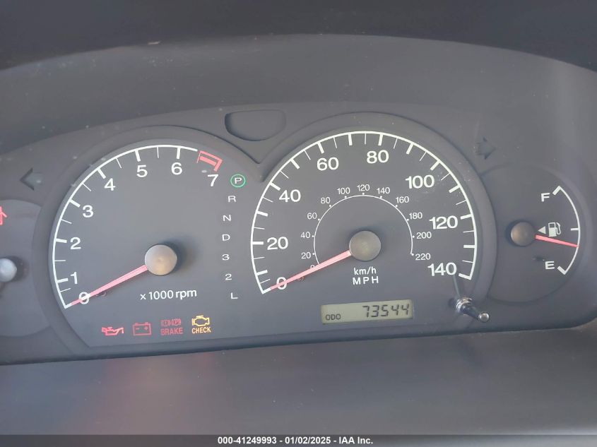 2003 Hyundai Elantra Gls/Gt VIN: KMHDN45D33U679356 Lot: 41249993