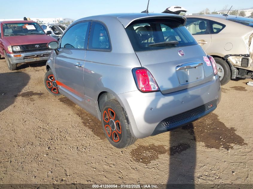 2018 Fiat 500E Battery Electric VIN: 3C3CFFGE8JT362537 Lot: 41250054