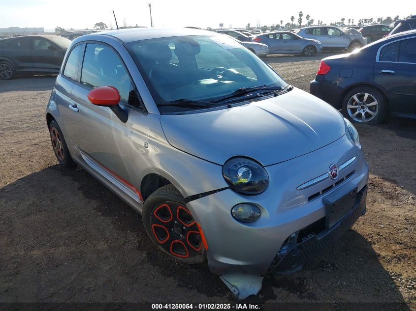 2018 Fiat 500E Battery Electric VIN: 3C3CFFGE8JT362537 Lot: 41250054