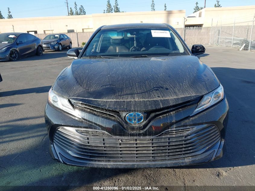 VIN 4T1F31AK0LU532977 2020 Toyota Camry, Xle Hybrid no.12