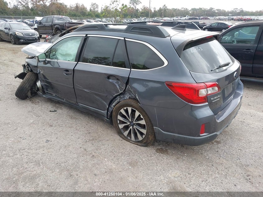 2017 SUBARU OUTBACK VIN: 4S4BSANC9H3265355