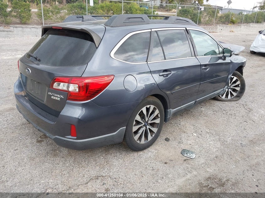 2017 SUBARU OUTBACK VIN: 4S4BSANC9H3265355
