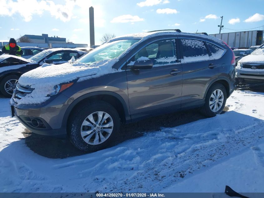 VIN 2HKRM4H75EH712387 2014 Honda CR-V, Ex-L no.2