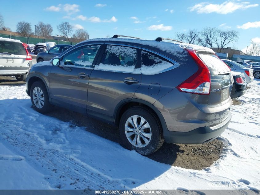 VIN 2HKRM4H75EH712387 2014 Honda CR-V, Ex-L no.3