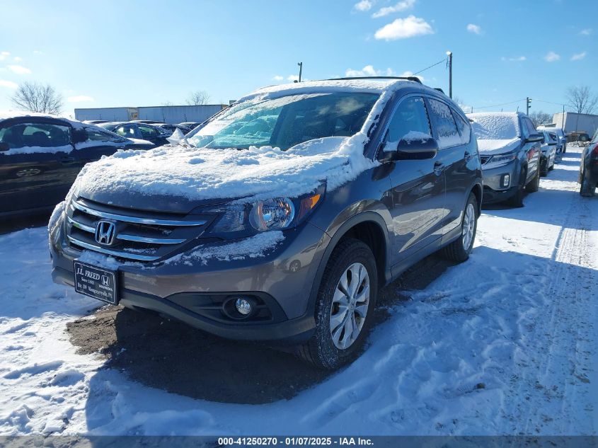 VIN 2HKRM4H75EH712387 2014 Honda CR-V, Ex-L no.6