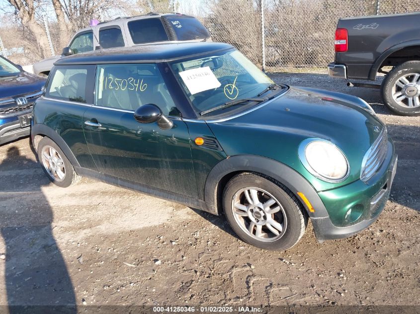 VIN WMWSU3C59DT544682 2013 MINI HARDTOP no.1