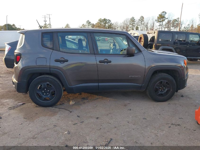 VIN ZACCJAAW1GPD26817 2016 Jeep Renegade, Sport no.13