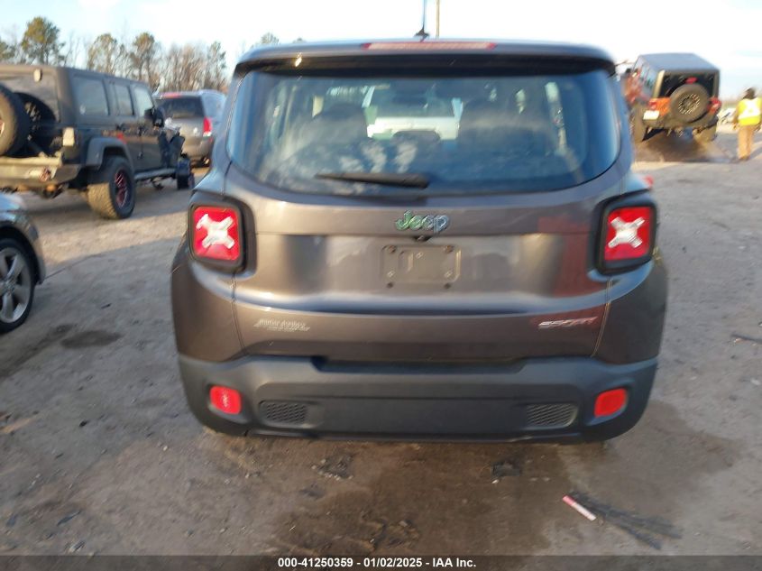 VIN ZACCJAAW1GPD26817 2016 Jeep Renegade, Sport no.16