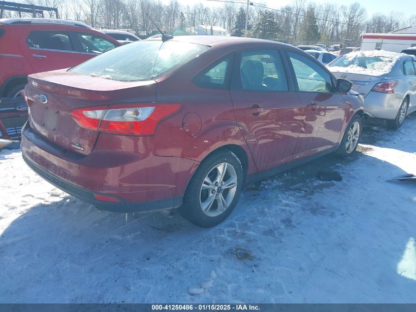 2013 FORD FOCUS SE - 1FADP3F27DL331529