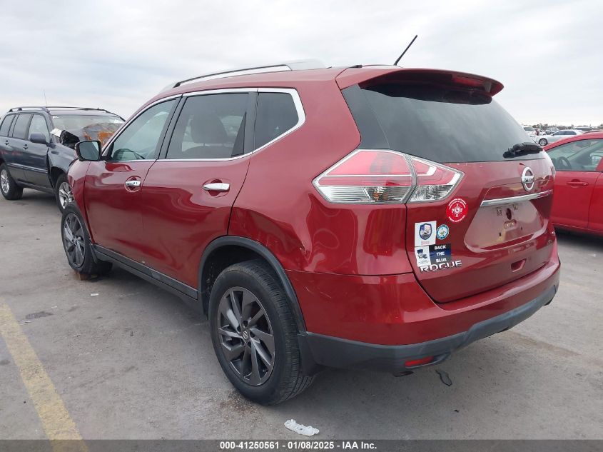 VIN 5N1AT2MT2GC894826 2016 Nissan Rogue, SL no.3