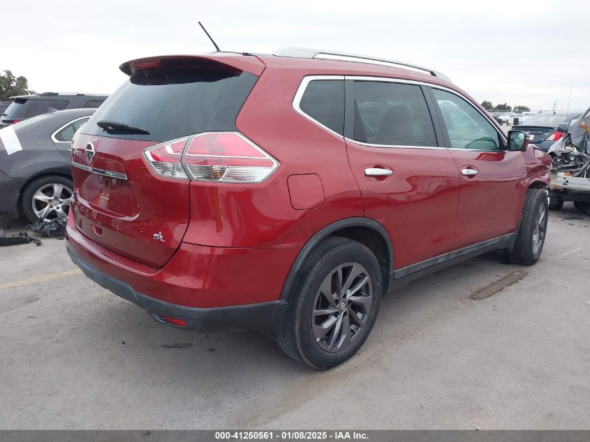 VIN 5N1AT2MT2GC894826 2016 Nissan Rogue, SL no.4