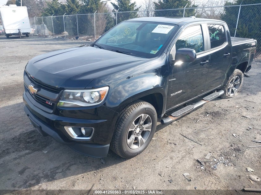 2016 CHEVROLET COLORADO VIN: 1GCGTDE38G1215758
