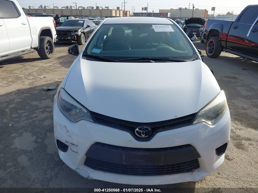2016 TOYOTA COROLLA VIN: 5YFBURHE0GP553166