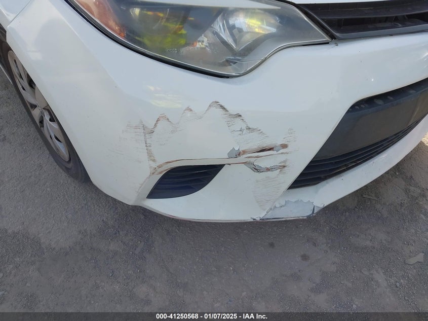 2016 TOYOTA COROLLA VIN: 5YFBURHE0GP553166