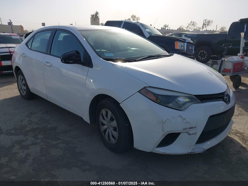 2016 TOYOTA COROLLA VIN: 5YFBURHE0GP553166