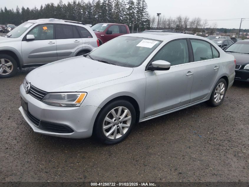 VIN 3VWD17AJ0EM328034 2014 Volkswagen Jetta, 1.8T Se no.2