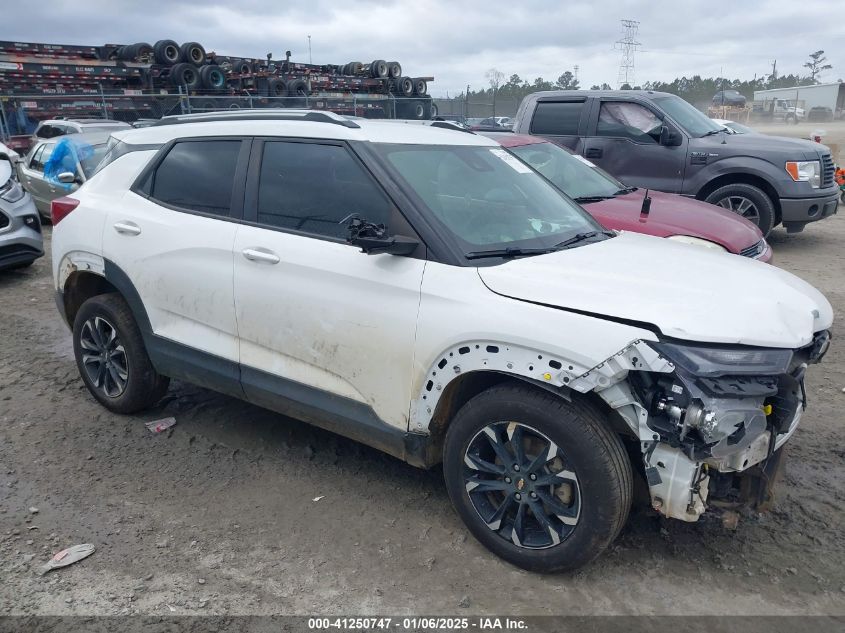 2022 Chevrolet Trailblazer Fwd Lt VIN: KL79MPSL4NB056138 Lot: 41250747