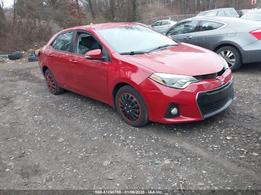 VIN 5YFBURHE9GP424441 2016 Toyota Corolla, S no.1