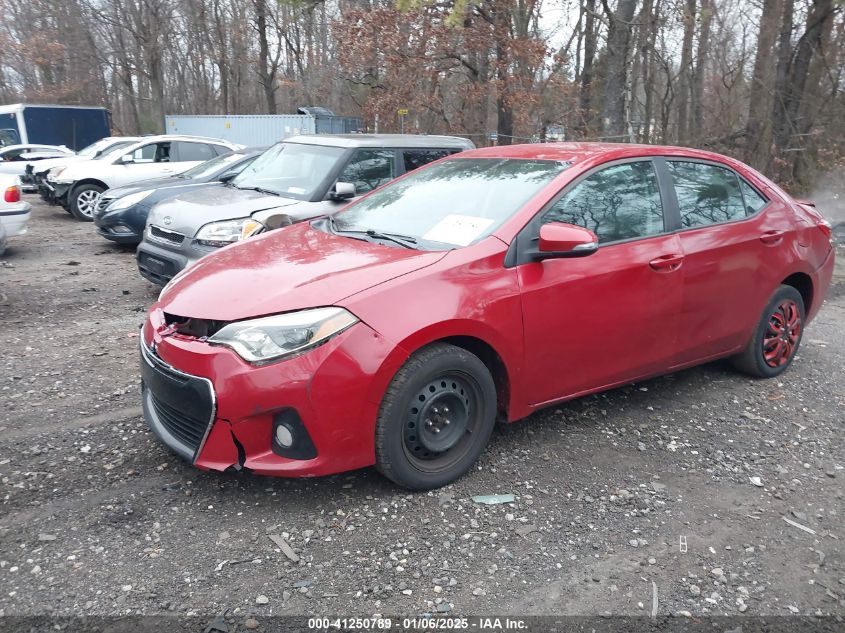 VIN 5YFBURHE9GP424441 2016 Toyota Corolla, S no.2