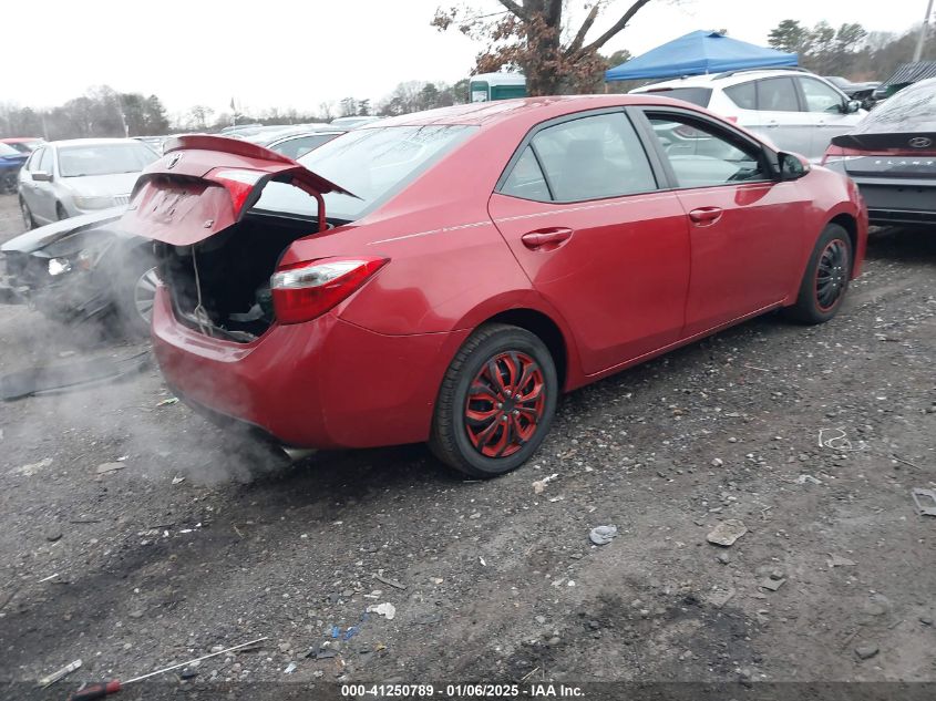 2016 TOYOTA COROLLA L/LE/LE PLS/PRM/S/S PLS - 5YFBURHE9GP424441