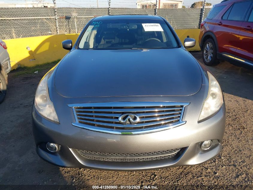 VIN JN1CV6AP5DM304035 2013 Infiniti G37, Journey no.12