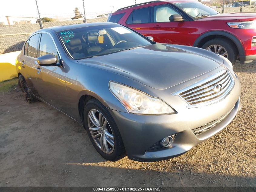 VIN JN1CV6AP5DM304035 2013 Infiniti G37, Journey no.1