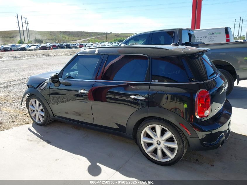 2014 Mini Countryman Cooper S VIN: WMWZC3C56EWT00733 Lot: 41250930