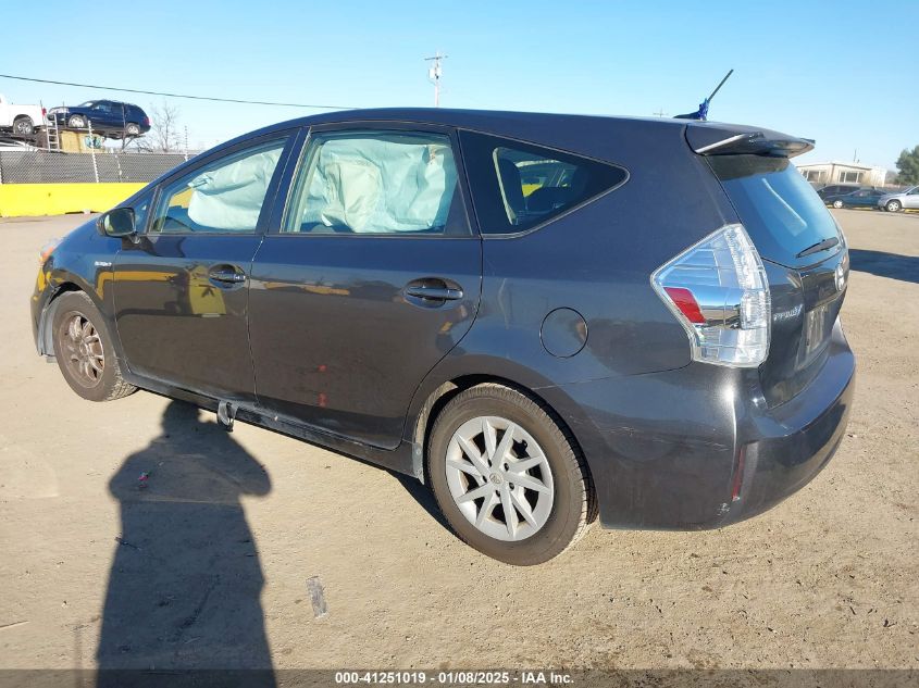 VIN JTDZN3EU5D3265636 2013 Toyota Prius, V Three no.3