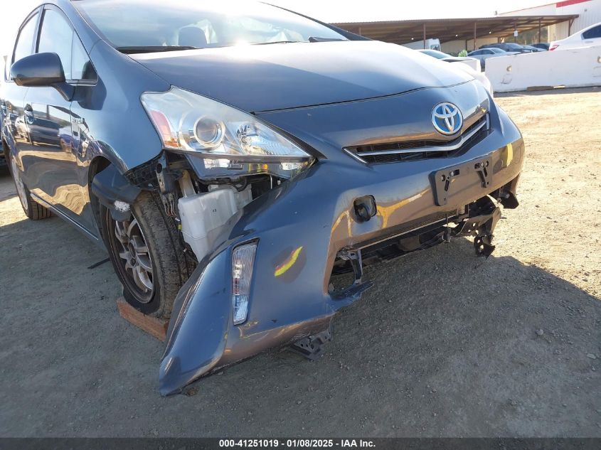 VIN JTDZN3EU5D3265636 2013 Toyota Prius, V Three no.6