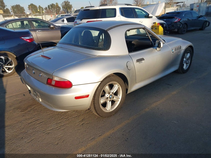 2001 BMW Z3 2.5I VIN: WBACN33431LK48934 Lot: 41251124