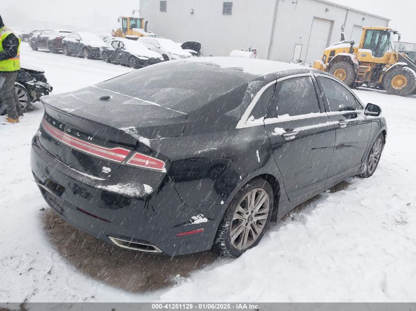 VIN 3LN6L2GK9ER824067 2014 Lincoln MKZ no.4