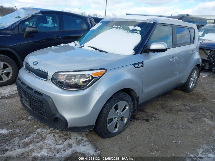 VIN KNDJN2A28F7768035 2015 KIA Soul no.2