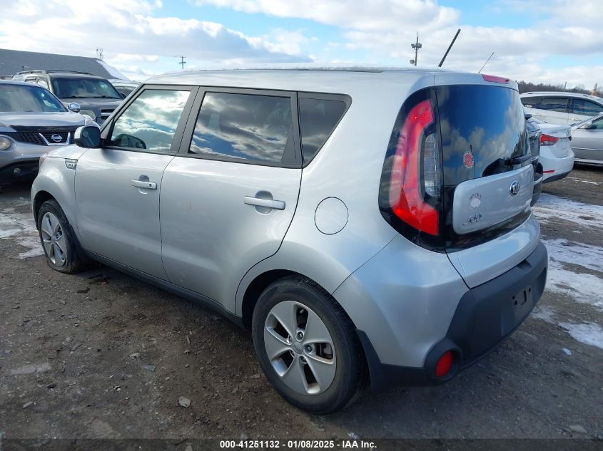 VIN KNDJN2A28F7768035 2015 KIA Soul no.3