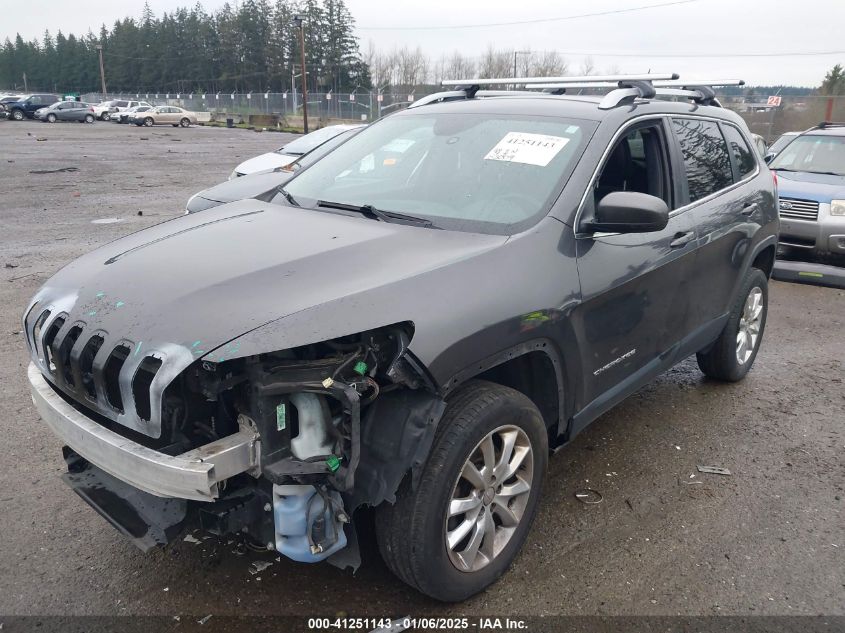 VIN 1C4PJMDB5GW294209 2016 Jeep Cherokee, Limited no.2