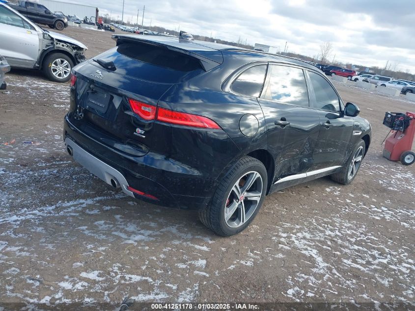 VIN SADCM2FV3JA288287 2018 Jaguar F-Pace, S no.4