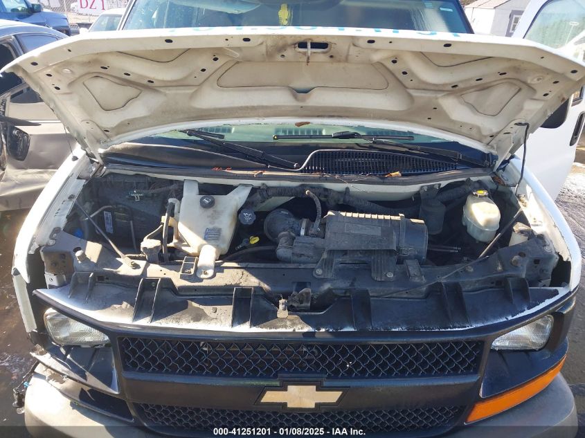 2009 Chevrolet Express 3500 Ls VIN: 1GNHG35K391179384 Lot: 41251201