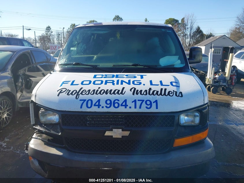 2009 Chevrolet Express 3500 Ls VIN: 1GNHG35K391179384 Lot: 41251201