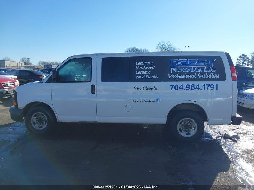 2009 Chevrolet Express 3500 Ls VIN: 1GNHG35K391179384 Lot: 41251201