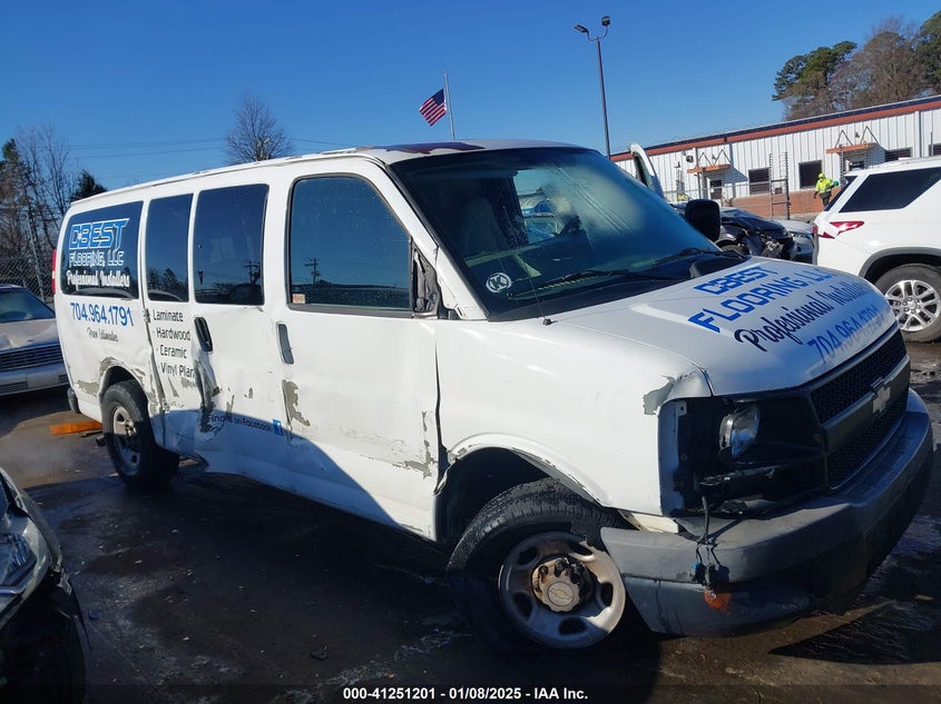 2009 Chevrolet Express 3500 Ls VIN: 1GNHG35K391179384 Lot: 41251201