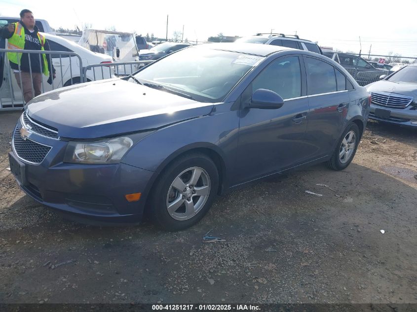 VIN 1G1PK5SB9E7209765 2014 Chevrolet Cruze, LT no.2