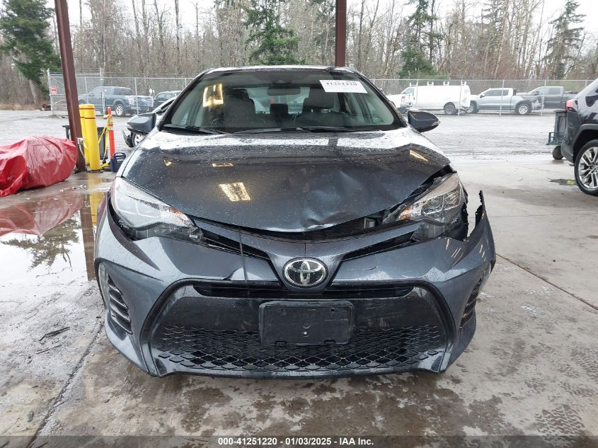 2017 Toyota Corolla Se VIN: 2T1BURHE4HC795797 Lot: 41251220